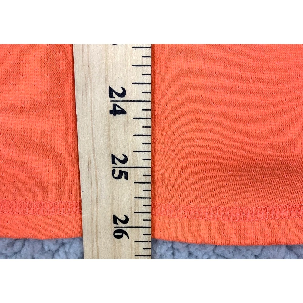 Carhartt TK6652-W T-Shirt Womens L Orange Force Color Enhanced Relaxed Fit Logo - Picture 9 of 9